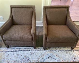 Pair of Bernhardt chairs