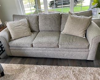 Grey sleeper sofa