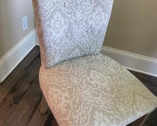 One of 4 side chairs