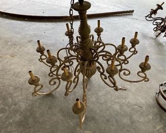 One of several chandeliers