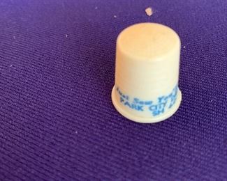 Sewing symbol from Park City dress shop!