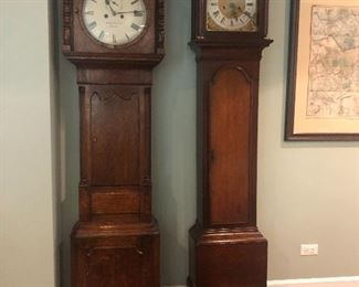Extremely beautiful and hard to find Antique Grandfather's clocks