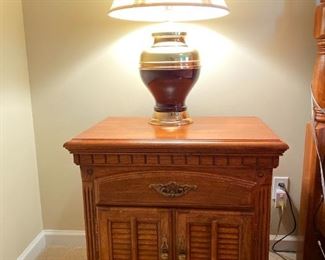 Lamp and Nightstand