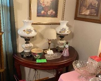 Set of Gone with Wind Lamps 
