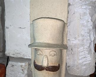 Fun fireplace match holder