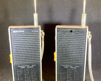 vintage walkie talkies