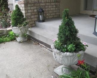 Cement Planters.