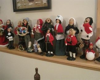 Byers Choice Carolers.