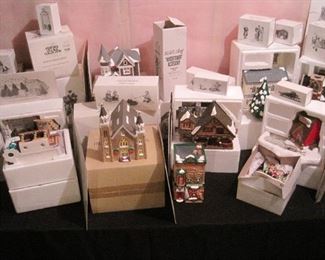 Dept 56 Xmas Houses.