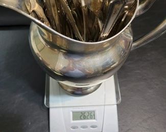 Bulk Sterling Silver will be sold as a complete group of all weights