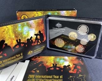 2009 Year of Astronomy Australian Coin Set