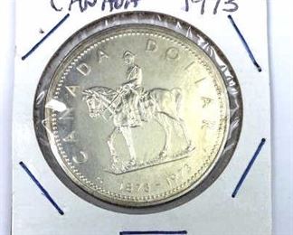 1973 Canada Silver Dollar Commemorative