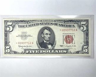 1963 Star Note, AU $5 United States