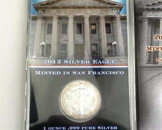 2010 American Silver Eagle 1oz .999  (Many more eagles on the Auction site!)