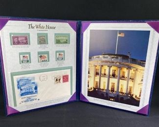 Whitehouse 180th Anniv. Stamp Set in Folio