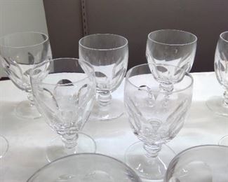 Waterford glass set of 10. $200.00