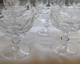 Waterford Sherbert cups set of 9   $150.00