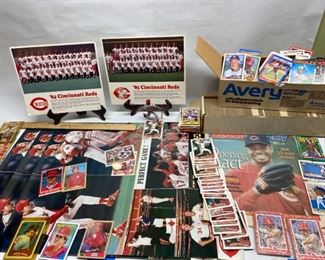 Baseball Card Collection, Posters, and More