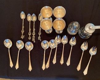 Silver Plated Spoons and More