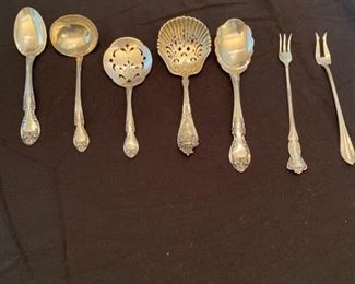 Vintage Sterling Silver Spoons and Forks