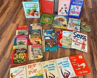 Lots of Old Children's Books 
