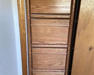 Oak Filing Cabinet
