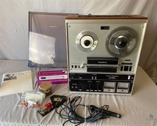 Sony Reel to Reel Tape Recorder
