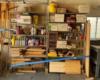 Two Metal Storage Units
