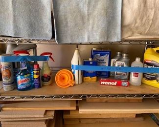 Shelf of Chemicals
