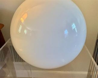 $95 MCM Globe lamp  #1 - 11” diam.