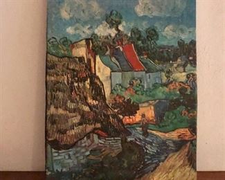 $35 Van Gogh unframed print.  23" H x 28" W.  