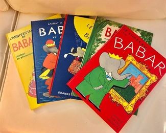 $30 Set of Barbar books in French 