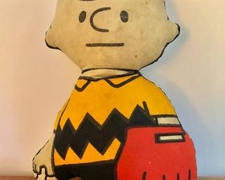 $15 Charlie Brown stuffed pillow needs cleaning!