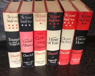 $40 Set of Winston Churchill books 