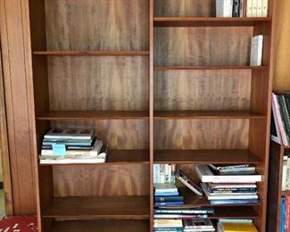 Detail of bookshelves - 2 available.