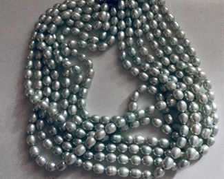 $95 Multi strand pearl necklace 