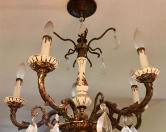 Porcelain chandelier 