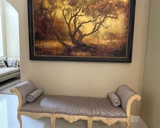 Artwork ~ Claudette 

Louis XV Beechwood Chaise ~ France ~ Third Quarter 18th Century

