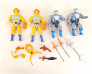 Original 1980's Thundercats Action Figures, Weapons, etc.
