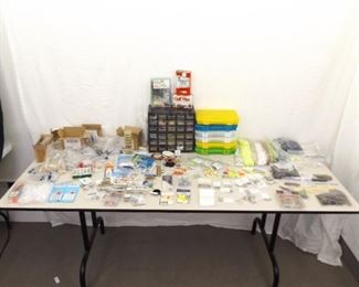 Large Lot of Fly Fishing and Lure Making Materials and Supplies
