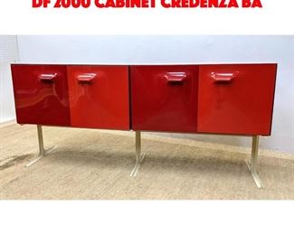 Lot 1 Raymond Loewy, doublesided DF 2000 cabinet Credenza Ba