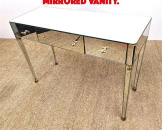Lot 53 A MARCHAND Mirrored Vanity. 
