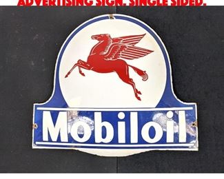 Lot 57 MOBIL OIL Enamel Advertising Sign. Single Sided. 