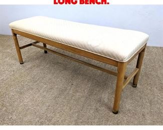 Lot 333 Upholstered Top Long Bench. 