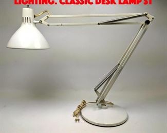 Lot 523 LUXO Modernist Desk Task Lighting. Classic desk lamp st