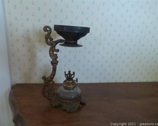 Antique Cresolene Lamp Original Wick