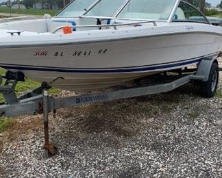 1991 Four Winns 170 Freedom, Johnson 120-2 stroke