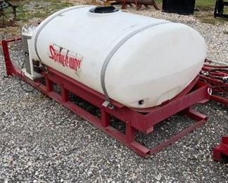 Spray Away sprayer with booms