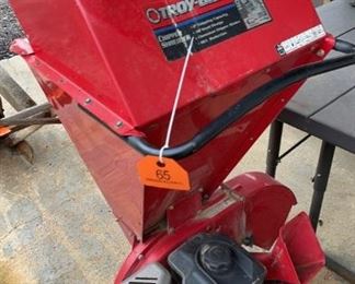 Troybilt chipper shredder (engine condition unknown)