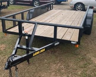 6 x 14 long run dual axle trailer (NEW)